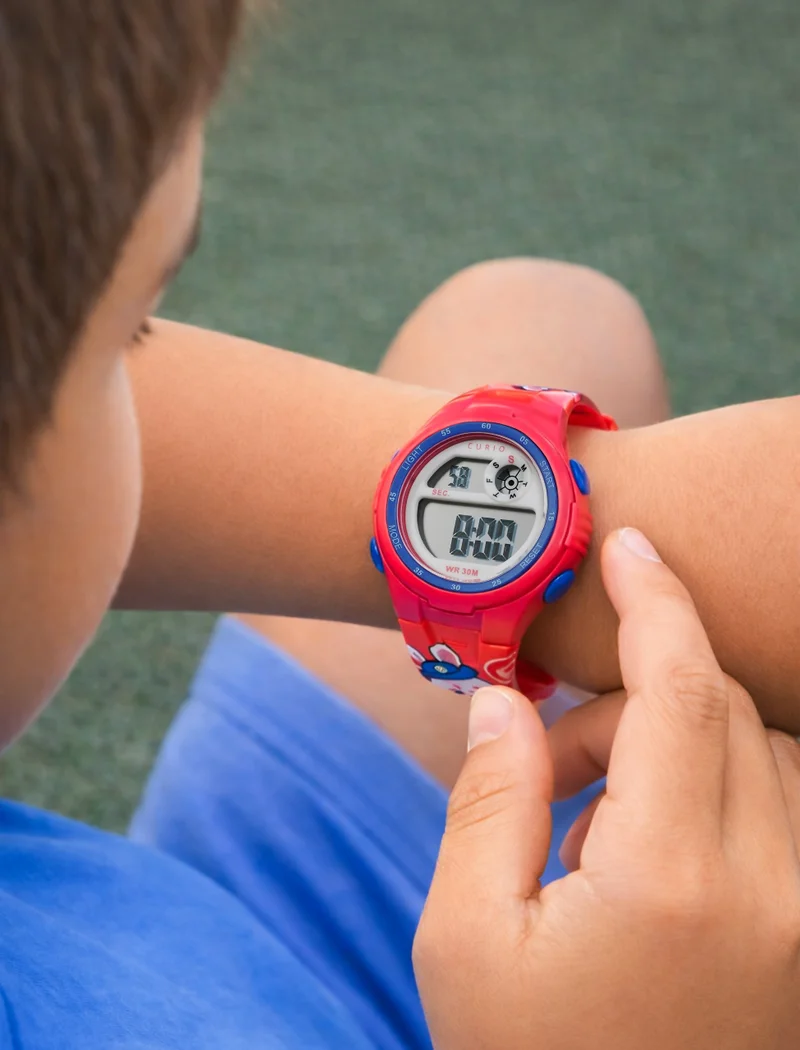 Curio  Kids's Plastic Digital Watch CU-2117LK-3 - 38 mm  | Best Price UAE