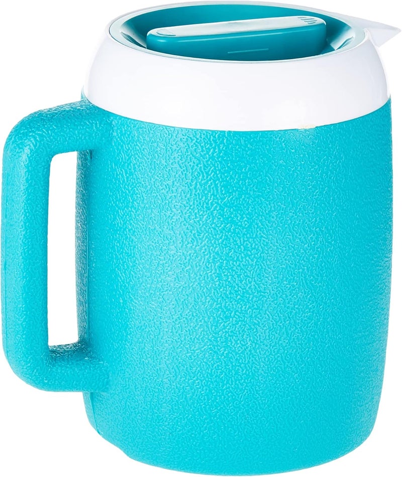 Cosmoplast Cost effective fine quality Plastic 1 Liter Teal Green, Keep Cold Insulated Jug 1 Liter, MPICJG004TA Upgraded general material - Image 2