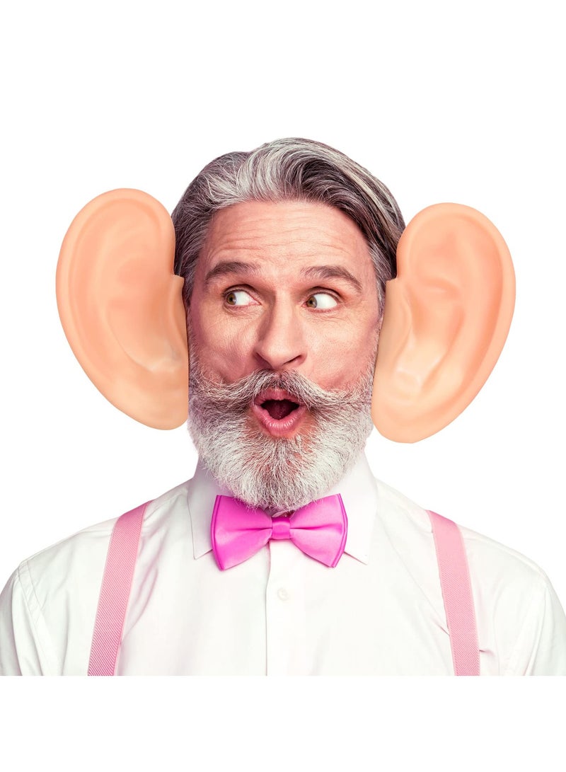 SYOSI Oversized Jumbo Fake Ears, Big Ears Headbands for Party Decorations/Cosplay Costume/Party Props/Masquerade Accessories Oversized Fake Ears for Adults Kids - Image 1