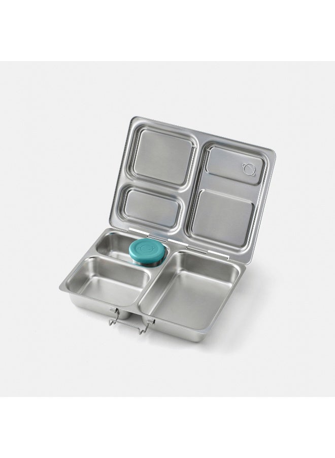 PlanetBox Combo of Launch Lunch Box, Square Dipper, Travel Magnet - Image 2