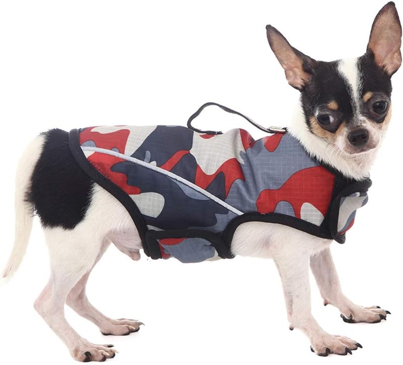 Winbate Dog Anxiety Jacket- Keep Calmig Vest Reflective Thunder Coat with D-Ring and Training Handle for Small Medium Large Dogs,Camouflage - Image 1