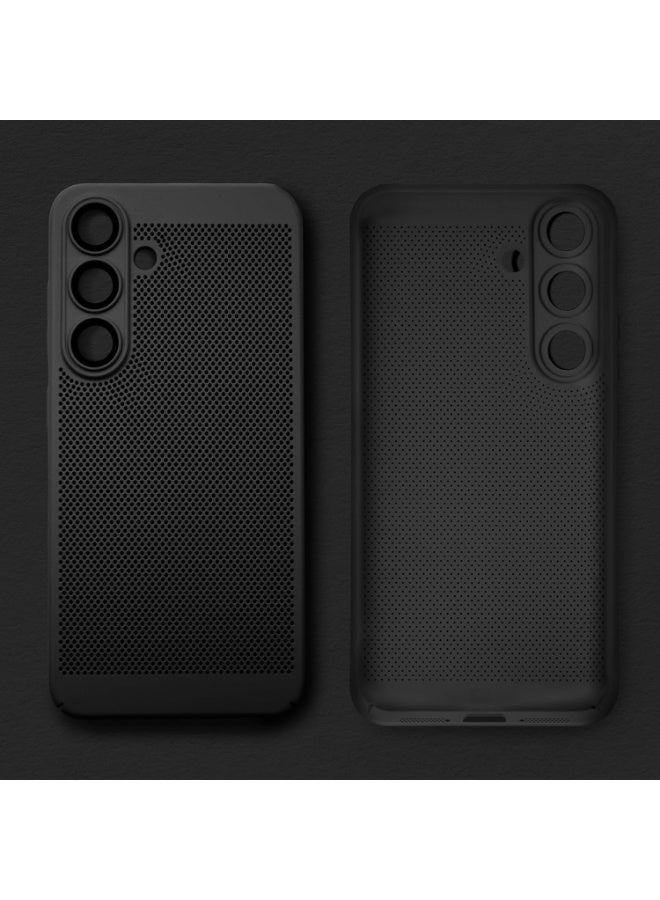 Case For Samsung Galaxy A16 5G/4G Heat Dissipation Case with Built-in Camera Lens Protector Slim Fit Breathable Cooling Anti-Fingerprint Hard PC Back Shockproof Cover - Image 5