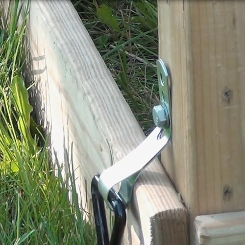 Swing-N-Slide WS 4521 Anchor-It Metal Ground Anchors for Swing Set- Set of Four, Black - Image 2