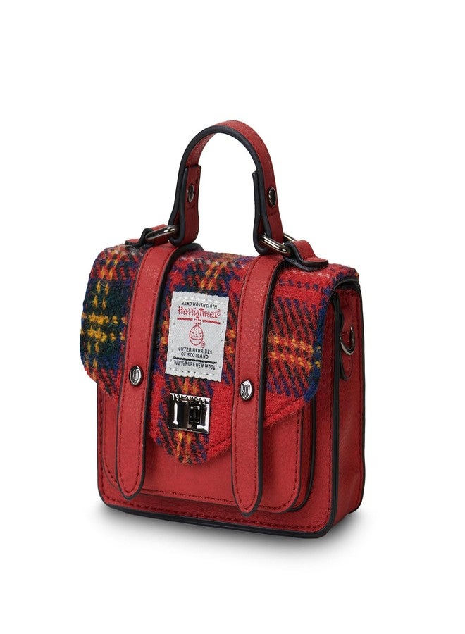 Islander Harris Tweed Royal Stewart Wee Satchel - Image 3