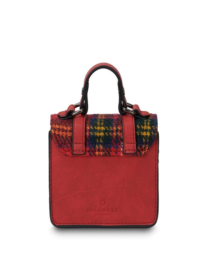 Islander Harris Tweed Royal Stewart Wee Satchel - Image 4