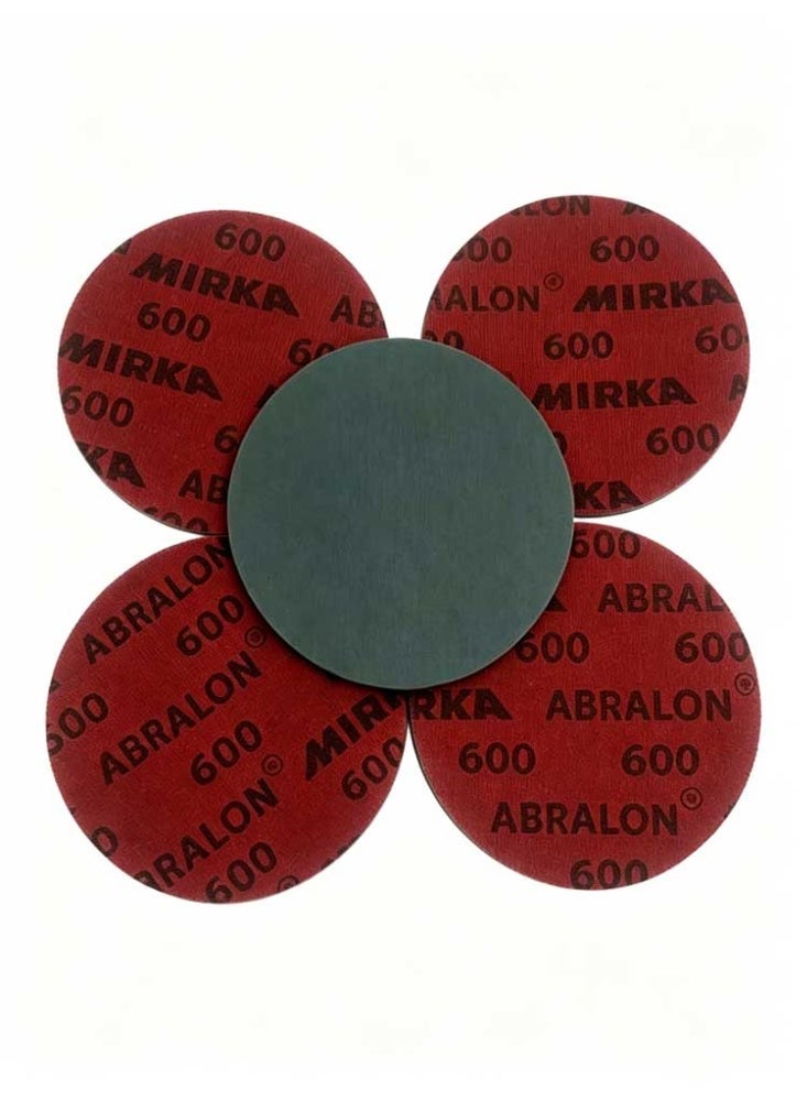 Mirka 5 Inch 125mm Foam Sanding Discs Sponge Headlight Auto Polish 3 Pcs - Image 1