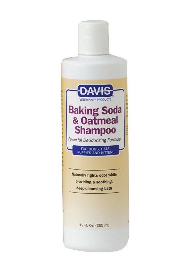 Davis Baking Soda & Oatmeal Pet Shampoo, 12 oz