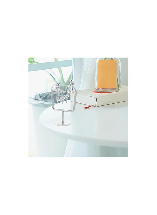"Enjoy an experience of balance and calm with the Newton's Cradle - elegant design, smooth movement, and a clever decorative touch that adds a sophisticated scientific touch to your office or home. "