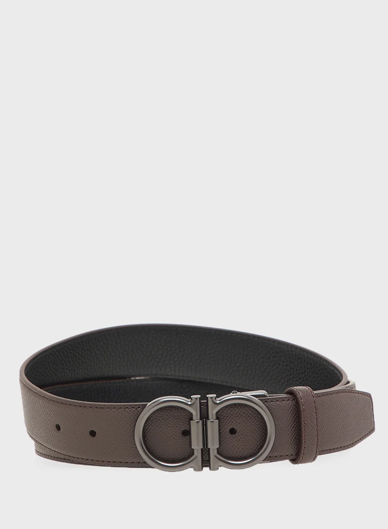 روبرت وود Genuine Leather Reversible Formal Belt