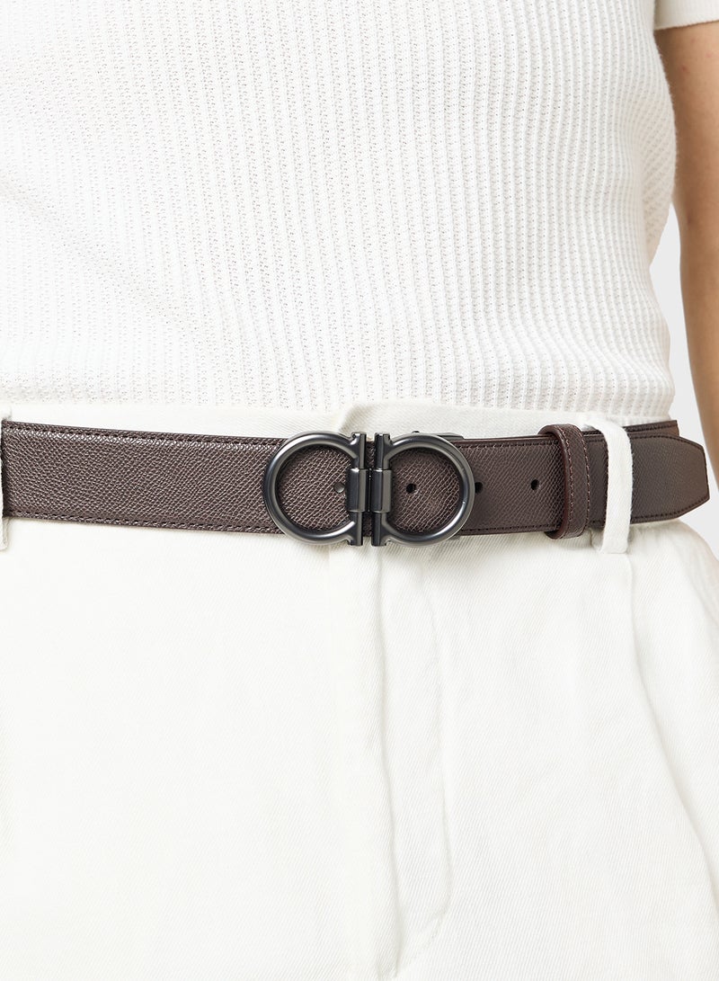 Robert Wood Genuine Leather Reversible Formal Belt - Image 5