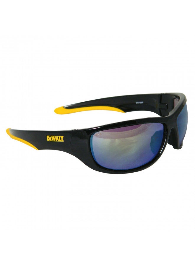 DEWALT DEWALT DPG94-YC Dominator Safety Glasses, Yellow Mirror Lens
