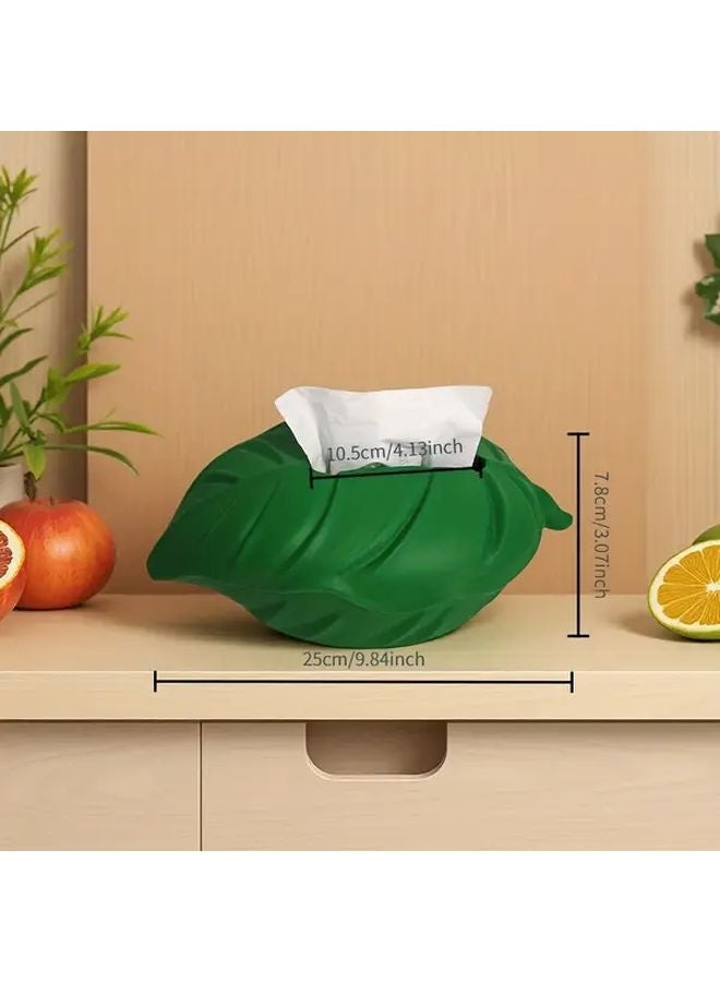 صندوق المناديل على شكل فراولة بتصميم يدوي إبداعي لتزيين المنزل - Image 4