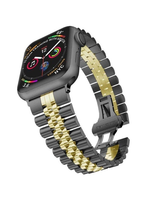 Replacement Band Compatible with Apple Watch 41mm / 40mm / 38mm, Stainless Steel Solid Strap Metal Bracelet for Apple Watch Series 7 6 5 4 3 2 SE