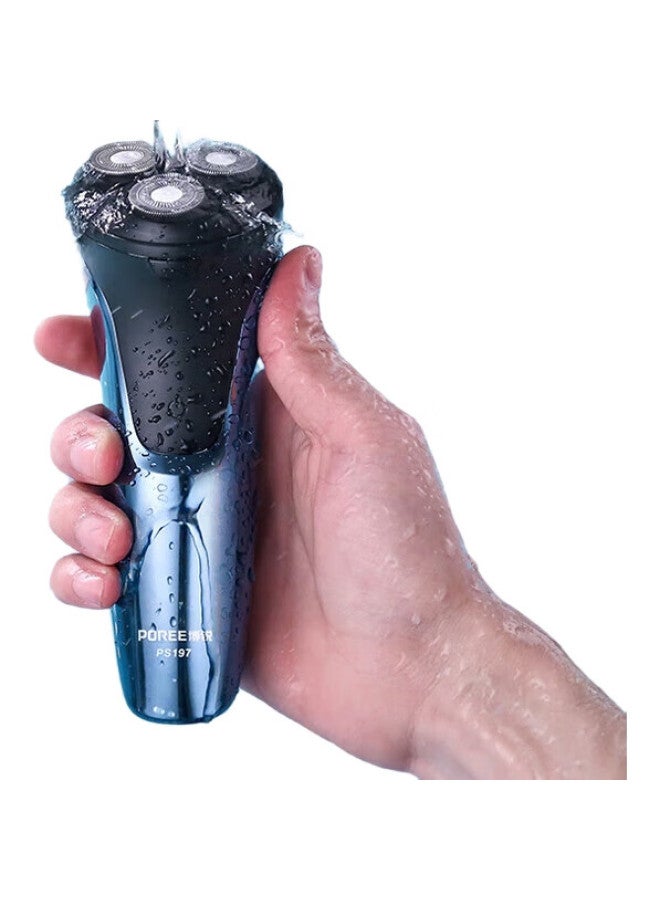 FLYCO Borui Electric Shaver For Men, Rechargeable Smart Car-Shaving Razor, Rotating Beard Trimmer, Fully Washable Ps197 - Image 3