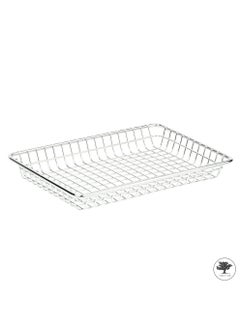 sulfar SS Kitchen Cabinet Drawer Organizer Tray - Storage Basket for Cutlery, Serving Spoons, Cooking Utensils, Gadgets (Pack of 1) Silver  - Image 5