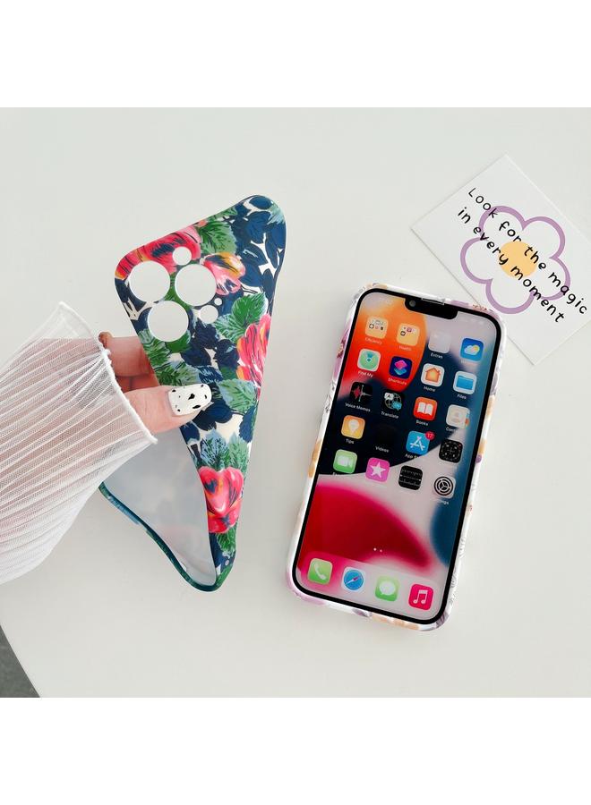 اس-توب جراب هاتف iPhone 11 من مادة TPU الصغيرة المزخرفة بالزهور - Image 3