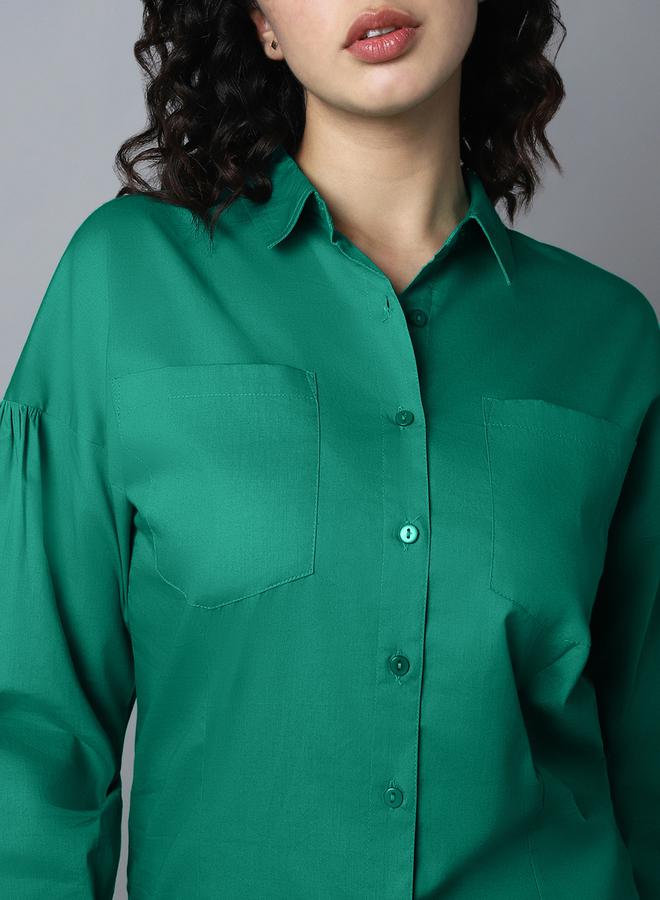 هاي ستار قميص بقصة عادية وجيب سادة من ستايلي - Image 4