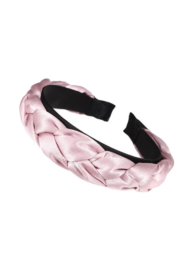 NIBEMINENT Polyester Stylish Hair Band Pink