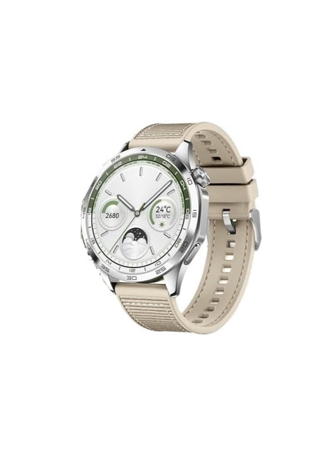 20 mm Braid Nylon Silicone Strap, Quick Release Watch Straps for Men and Women, Skin-friendly, Soft, Replacement for 20 mm Compatible with Amazfit/Huawei/MI/Fossil/samsung