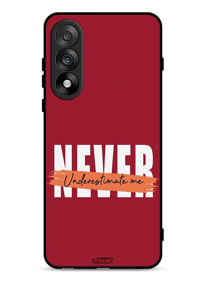 Tolwak OnePlus Ace 5 Ultra Protective Case Cover Never Underestimate Me - Image 1