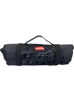 WORKPRO WP202507 6-32MM 12 Piece Cr-V Professional Open End Wrench Set + Cloth Carrying Case  - Image 5