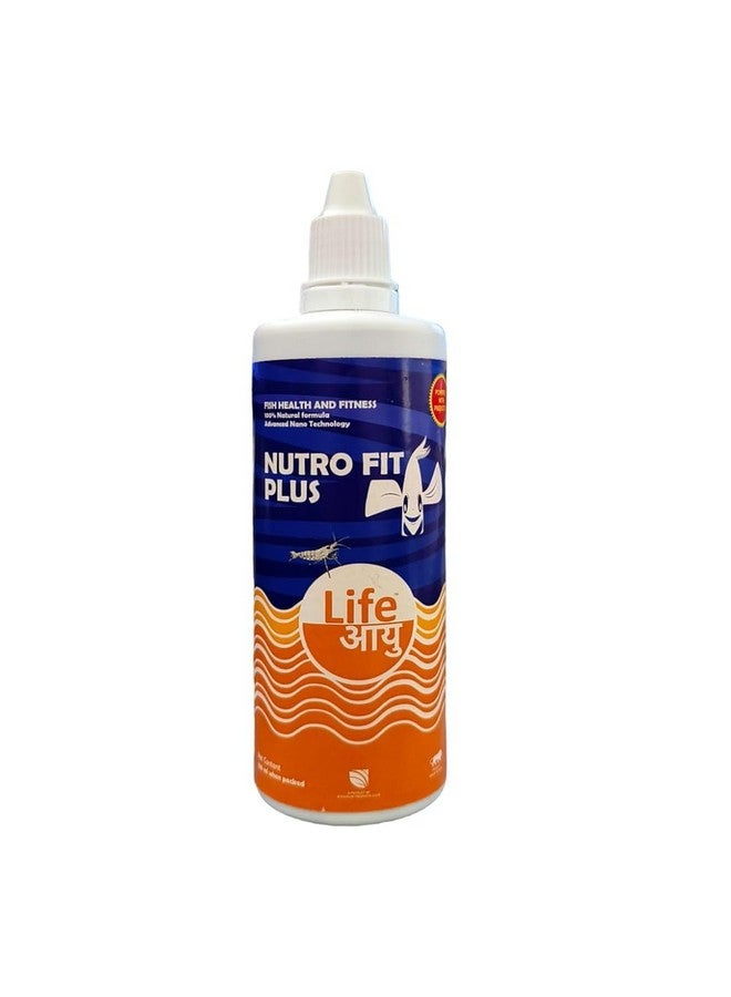 Aquarium Products India Nutro Plus Fit Fish Food Supplement (100Ml)