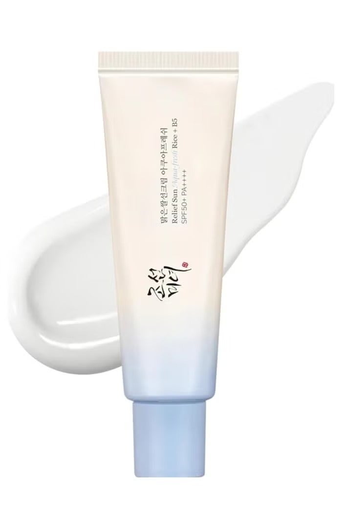 Relief Sun Aqua Fresh Water Sunscreen Cream (Rice + Vitamin B5) (SPF50+ PA++++)