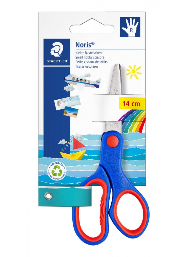 STAEDTLER Small Right Handed Noris Club Children Scissor - Image 1