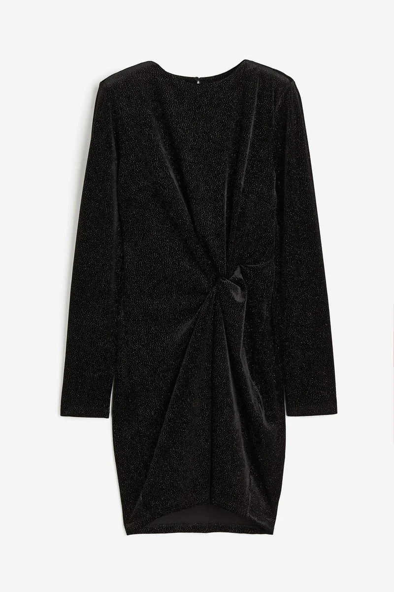 H&M Knot Detail Jersey Dress