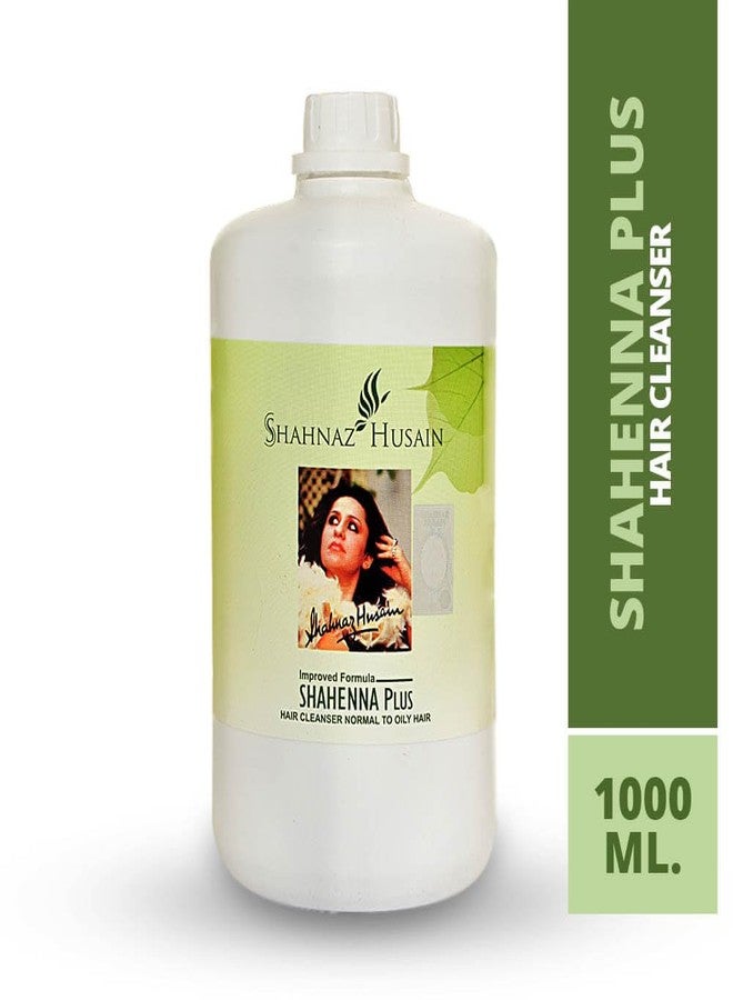 Shahnaz Husain Shahenna Premium Hair Cleanser Normal To Oily Hair - 1000ml - Image 3