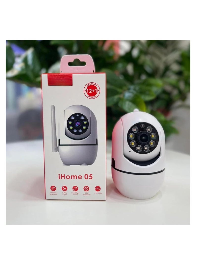 OALE 05 Wi-Fi Camera, 1920x1080 FHD, 355° Rotation, Night Vision, Motion Detection & Two-Way Audio, Smart Security Camera for Home, Office, Baby Monitor, Compatible with Smartphone  - Image 2