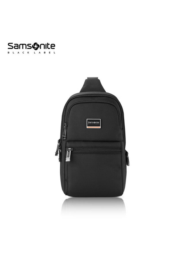 Samsonite Men's Vertical Chest Bag Fashion Business Single Shoulder Bag Sports Crossbody Bag Men's Qixi Gift Ho0 - Image 5