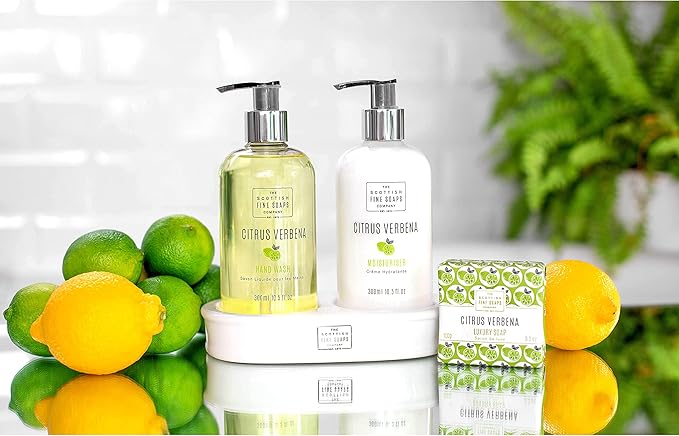 Scottish Fine Soaps Citrus Verbena Hand Moisturiser 300ml