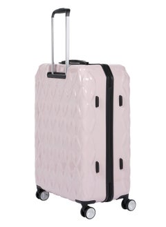 bebe BEBE Tiara Hardside Luggage on Wheels for Unisex | Ultra Lightweight ABS on with Spinner Wheels 4 Color Rose Pink  - Image 4