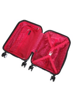 bebe BEBE Tiara Hardside Luggage on Wheels for Unisex | Ultra Lightweight ABS on with Spinner Wheels 4 Color Rose Pink  - Image 5