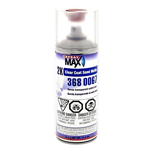 Spray max 2K 368-0067 Clear Satin Finish, 11.4 oz - Image 5