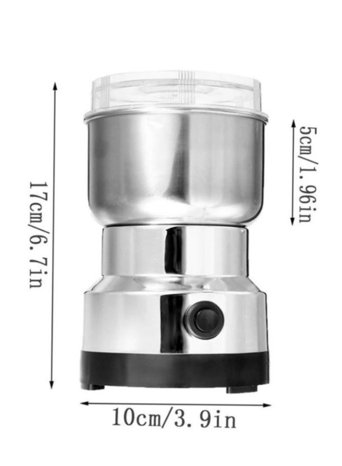 دينكس مطحنة قهوة صغيرة محمولة خفيفة الوزن ومتعددة الوظائف من الفولاذ المقاوم للصدأ لحبوب القهوة والتوابل - Image 5