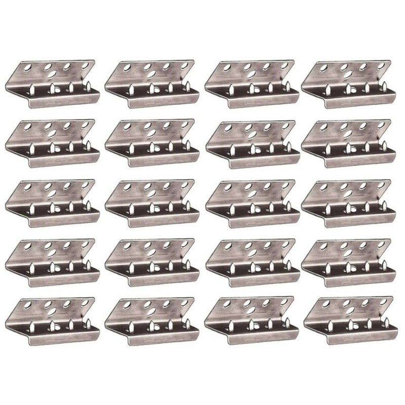 CS Osborne 239S Metal Clips for Pirelli 2 Rubber Webbing 20 Pcs