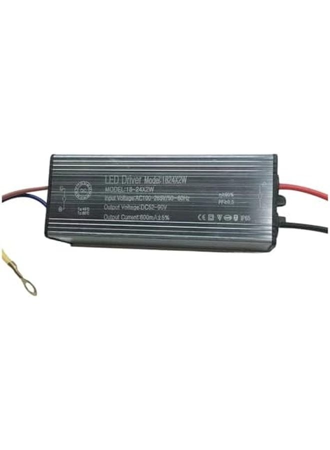LED Constant Current Waterproof Driver Power Supply 1 500W 18 24x2W600ma Outdoor Floodlight - Image 1