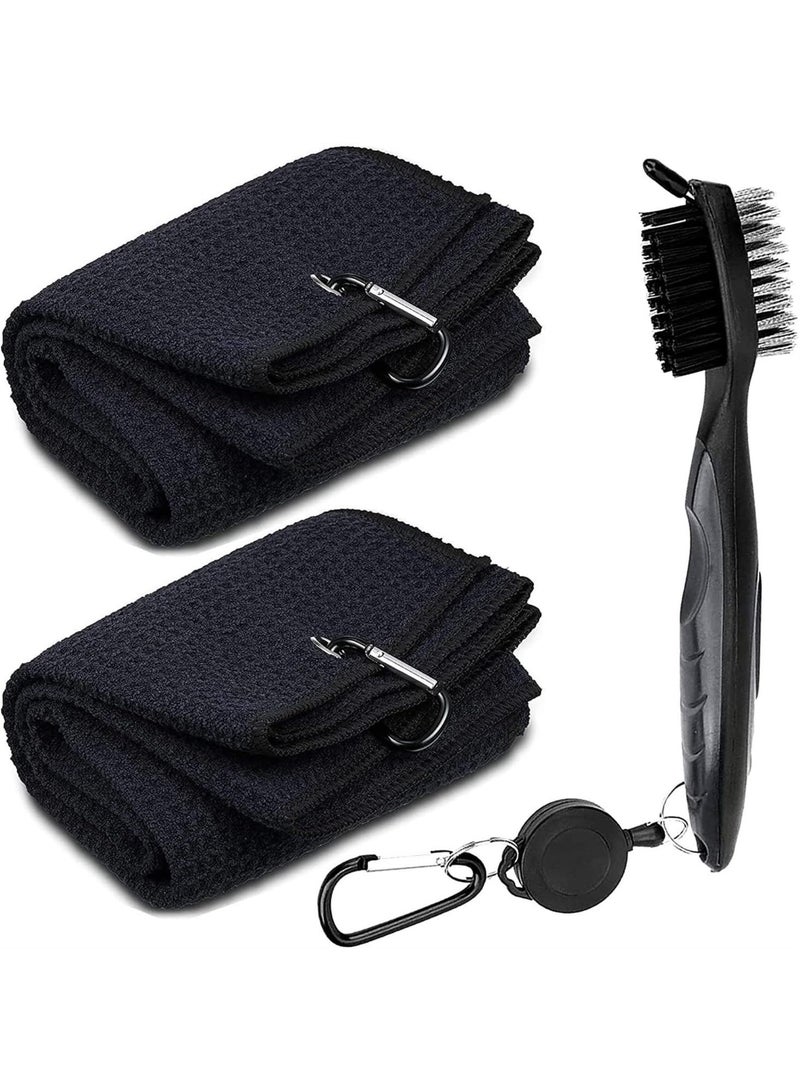Generic Golf Essentials Kit,Golf Towel,Cleaning Brush,Golf Ball Alignment Kit,Repair Tool Golf Ball & Tee Holder - Image 3