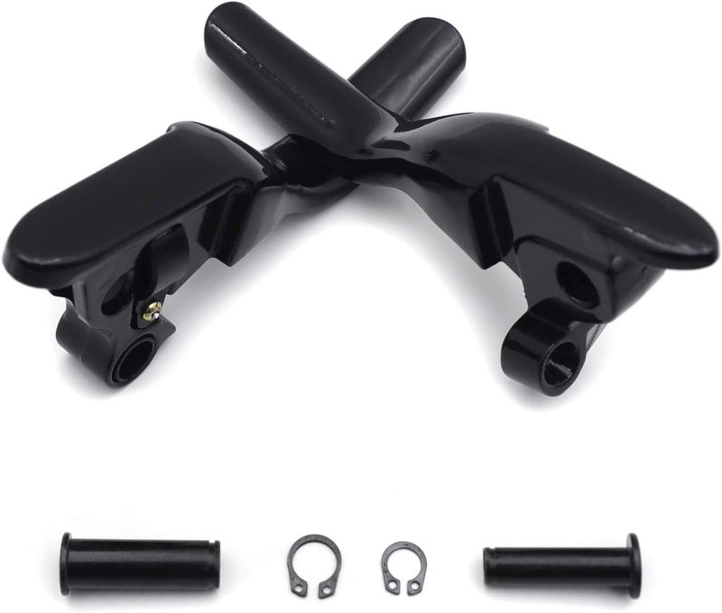 HK MOTO Black Brake Clutch Short Hand Levers for Harley 2008-2013 Touring Trike - Image 5