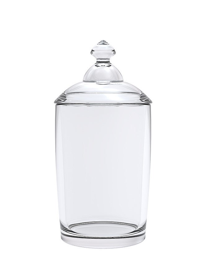 Clear Glass Candy Bowl 20.3CM Premium Quality for Home Use Tabletop Storage Decorative Snack Holder