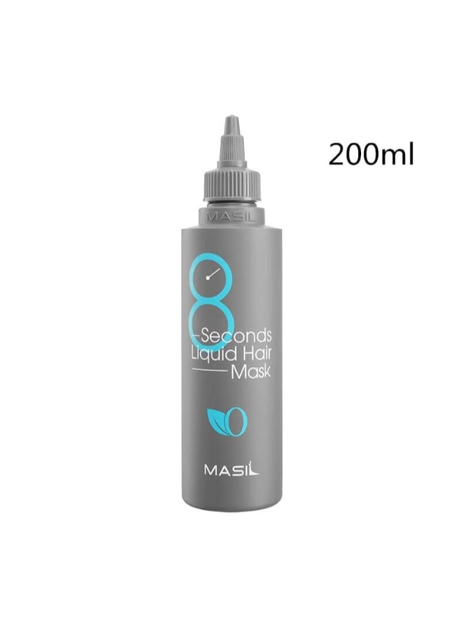 MASIL قناع الشعر السائل ماسيل 8 ثواني 200 مل676 أونصة سائلة للحجم والانتعاش للشعر المسطح والدهني والرقيق - Image 4
