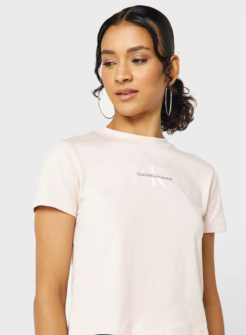 Calvin Klein Jeans Crew Neck Logo T-Shirt