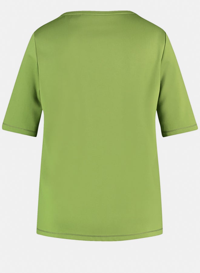 GERRY WEBER Top With Mid-Length Sleeves And Sequin Embellishment  - Image 5