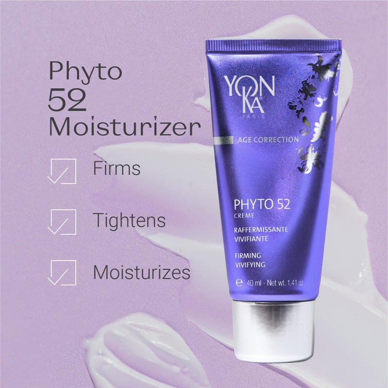 Yonka Yon-Ka Phyto 52 Skin Firming Cream | Anti-Aging Facial Moisturizer and Night Creme | Tighten Skin and Reduce the Look of Pores with Vitamin E | Paraben-Free | 1.41 oz - Image 2