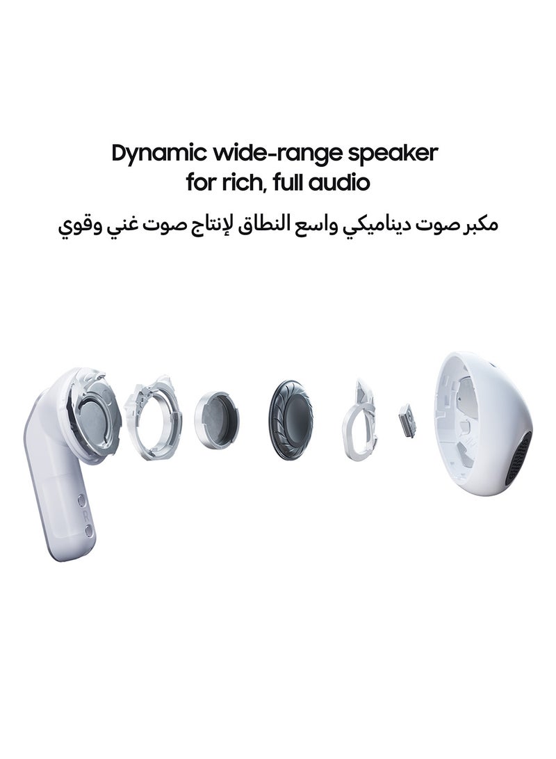 سامسونج Galaxy Buds4, Real Metal Blade, 1-way Speaker, Super Clear Call, Adaptive Noise Control, Seamless Connection - Image 3