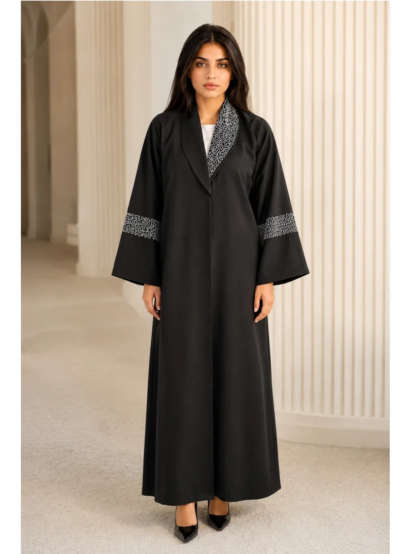 Moistreet MOiSTREET Handmade Barbie Crepe Abaya