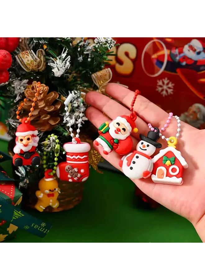 24 Day Advent Calendar Favor Packs With 24 Individual Activity Boxes Like Set No Assembly Required Plastic Multi Item Party Favors And Tree Ornaments With Numbered Doors And Color Coded Labels For Christmas Celebrations Durable Reusable Holiday Calendar Gift Set For Family Activities And Party Decorations Classic Style With Colorful Characters And Icons Festive Fun Set Advent Calendar Gifts Christmas Decorations For Home Christmas Gift Ideas - Image 5