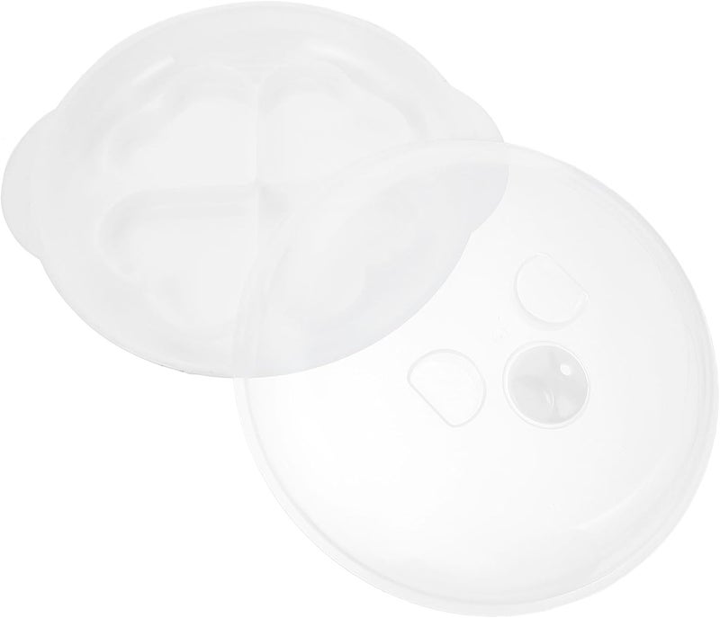 Microwave Egg Poacher and Cooker Mold, Heart-shaped Steamed Egg Maker, Microwave Cookware for Healthy Breakfast and Stovetop Use - Image 1